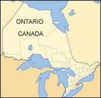 Map of Hamilton